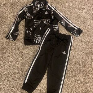 Girls 3T Adidas Track Suit Set